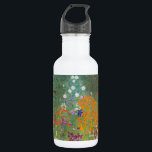 Garrafa Gustav Klimt Flower Garden Cottage Nature<br><div class="desc">Uma bela pintura de jardim - esta é uma pintura clássica de Gustav Klimt,  chamada Jardim de Algodão,  ou Jardim Bauergarten,  1907,  que é um close up de um jardim floral,  uma pintura floral colorida.</div>