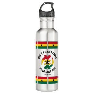 Garrafa Gye Nyame FEAR SOMENTE DEUS Christian Ghana