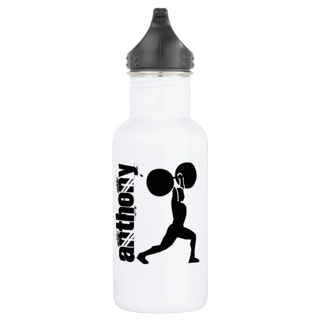 Garrafa Gym Bodybuilder Personalizado (Direita)