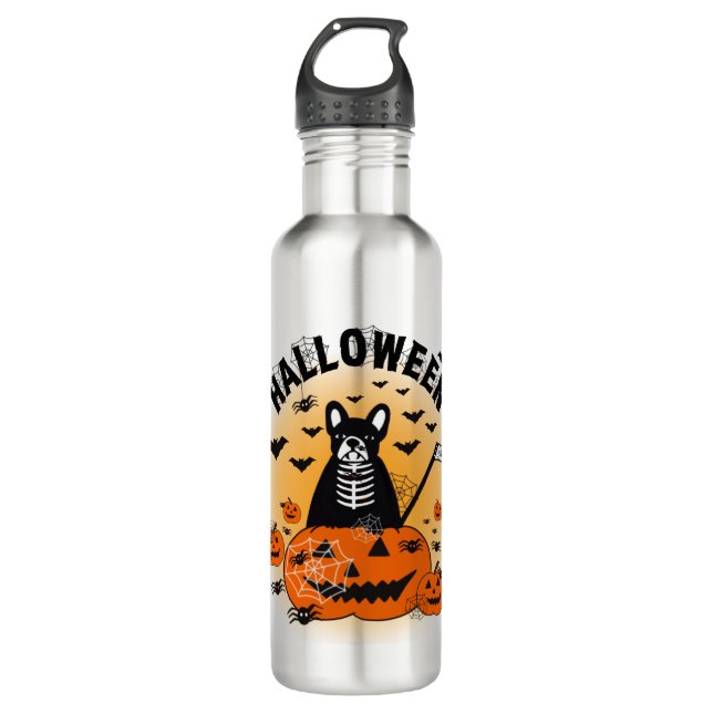 Garrafa Halloween Frenchie (Frente)