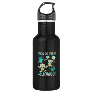 Garrafa Halloween Trick Ou Treine Halloween