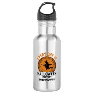 Garrafa Halloween Witch Every Day Is Halloween Funny Vinta