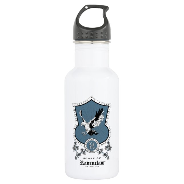 Garrafa HARRY POTTER™ | Desenho Delicado RAVENCLAW™ Crest (Frente)