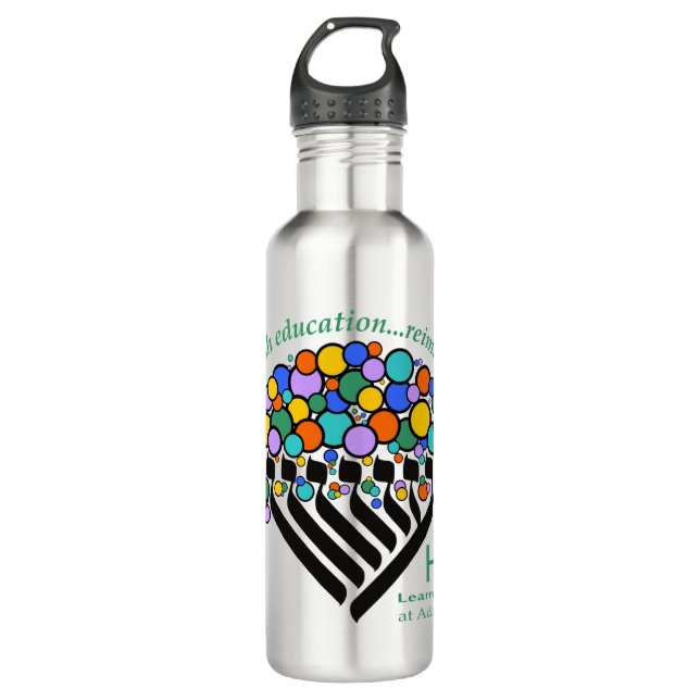 Garrafa Hineni Learning Center Water Bottle - Stainless (Frente)