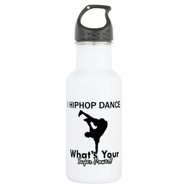 Garrafa Hip Hop que dança o design (Frente)
