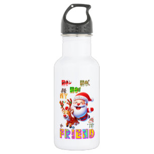 Garrafa Ho Ho Ho Meu Querido Amigo