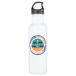 Garrafa Hollywood Beach Florida Water Bottle
