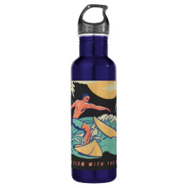 Garrafa Home/Kitchen Energy Flow Lessons LearnWater Bottle