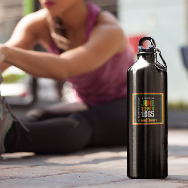 Garrafa Honrando 18 de junho de 1865 - Celebrando a Liberd (Criador carregado)