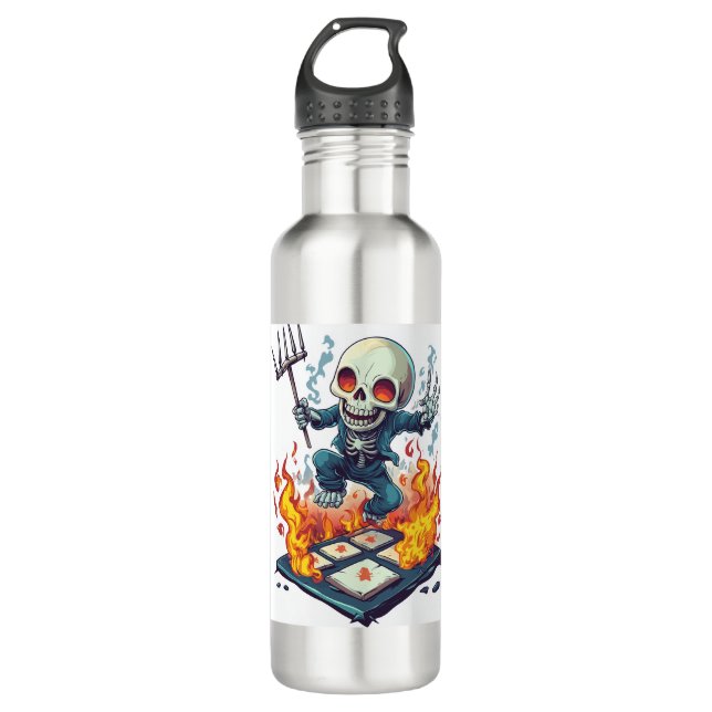 Garrafa Hopscotch from Hell � Funny Demon Skull (Frente)