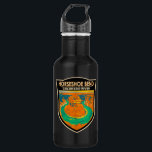 Garrafa Horsferes Bend Colorado River Vintage<br><div class="desc">Horsfere Bend Rio Colorado vetor trabalho de arte design.</div>