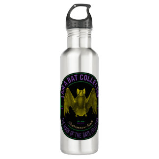 Garrafa I am a bat collector stainless steel water bottle