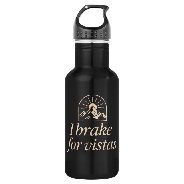 Garrafa I Brake for Vistas Water Bottle (Frente)