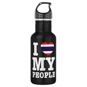 Garrafa I Heart (Love) My Thai Pessoas
