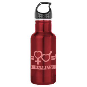 Garrafa Igualdade de casamento / Um Amor
