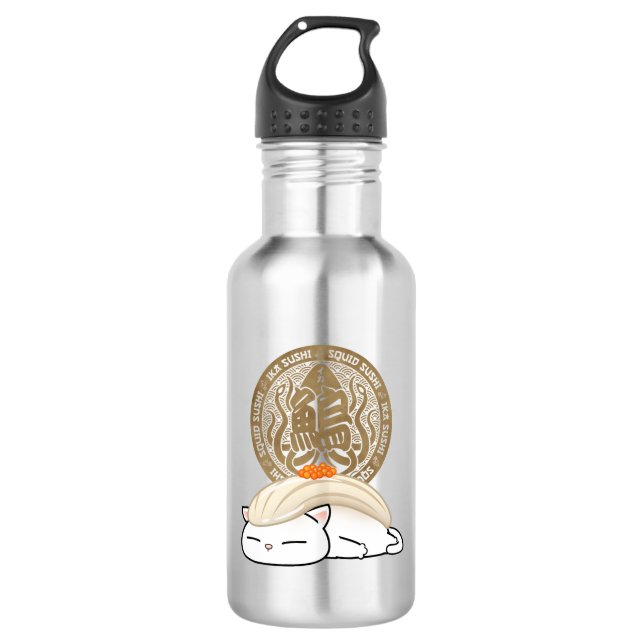 Garrafa Ika Squid Sushi Cat (Frente)