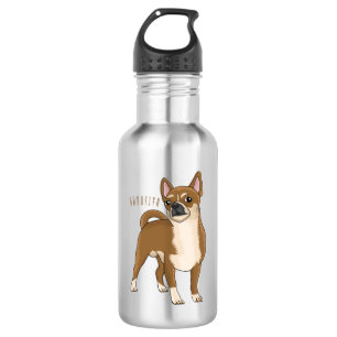 Garrafa Ilustração de desenho animado de cachorro Chihuahu