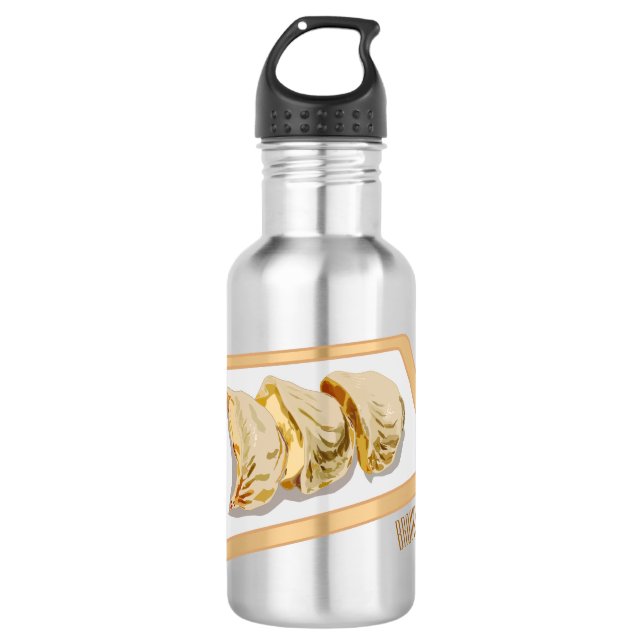 Garrafa Ilustração de desenho animado de Jiaozi / Chinês D (Frente)