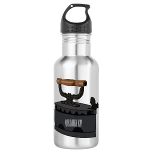 Garrafa Ilustração de desenho de ferro do carvão