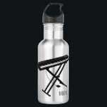 Garrafa Ilustração de desenho de piano de teclado<br><div class="desc">Ilustração de desenho de piano de teclado</div>