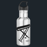 Garrafa Ilustração de desenho de piano de teclado<br><div class="desc">Ilustração de desenho de piano de teclado</div>