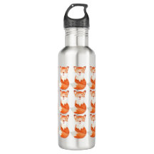 Imagem de desenho animado com raposa de gengibre