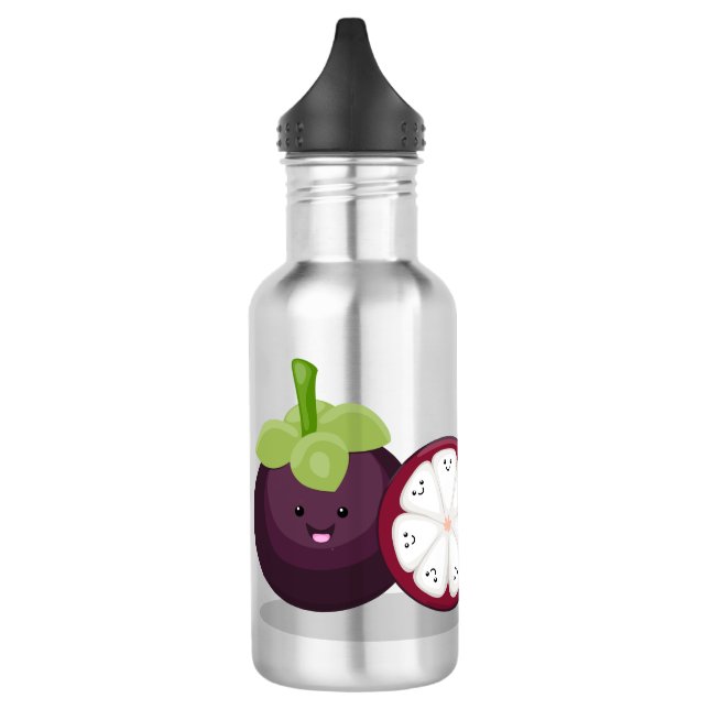 Garrafa Imagem de desenho animado roxo e bonito (Esquerda)