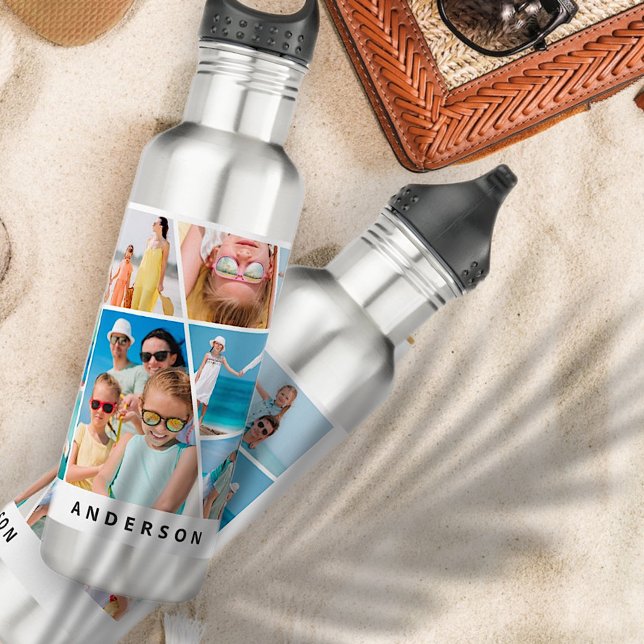 Garrafa Imagens Personalizadas Modernas 9 Fotos de Colagem (Criador carregado)