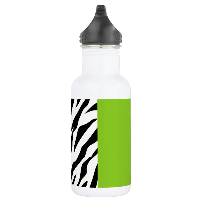 Garrafa Impressão de leopardo, Impressão de zebra, Impress (Direita)