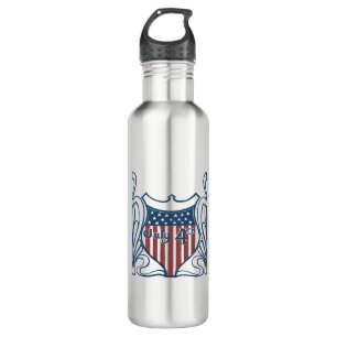 Garrafa Independência Dia 4 de julho Proteção contra Estre