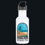 Garrafa Indiana Dunes National Park Vintage<br><div class="desc">Trabalho de arte vetor Indiana Dunes em um design. O parque é um parque nacional dos Estados Unidos localizado no noroeste de Indiana gerido pelo National Park Service.</div>
