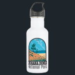 Garrafa Indiana Dunes National Park Vintage<br><div class="desc">Trabalho de arte vetor Indiana Dunes em um design. O parque é um parque nacional dos Estados Unidos localizado no noroeste de Indiana gerido pelo National Park Service.</div>