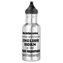 Garrafa Inglês Horn - Instrumento mais importante