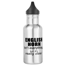 Garrafa Inglês Horn não é tudo