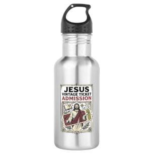 Garrafa Ingresso Jesus Vintage Admissão Jesus Vintage Tick
