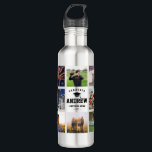 Garrafa Instagram Legal de Colagem de Fotos de Graduação M<br><div class="desc">Uma garrafa de água de colagem de fotografias do Instagram moderna e personalizada para o seu formando. Presente perfeito para a graduação ou um presente de aniversário incrível. Ele vai adorar carregandos de suas pessoas favoritas onde quer que vá!</div>