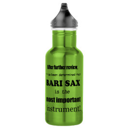 Garrafa Instrumento mais importante de Bari Sax