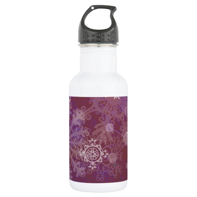 Garrafa Inverno roxo (Frente)
