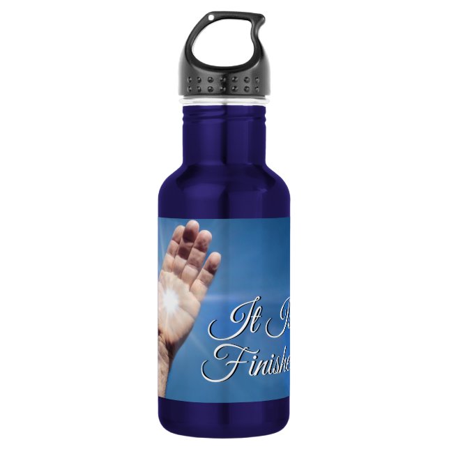 Garrafa It Is Finished Stainless Steel Water Bottle (Frente)