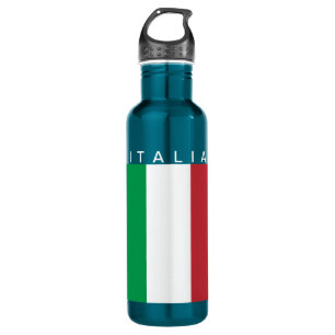 Garrafa Italia - bandeira italiana