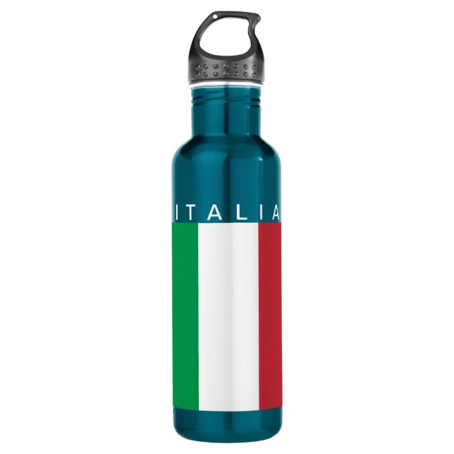 Garrafa Italia - bandeira italiana (Frente)