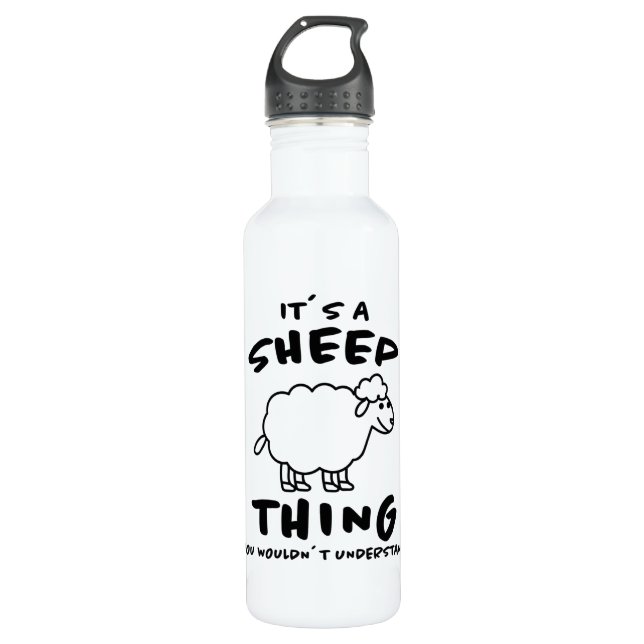 Garrafa Its A Sheep Thing Design Sheeps Lamb Farmer Gift (Frente)