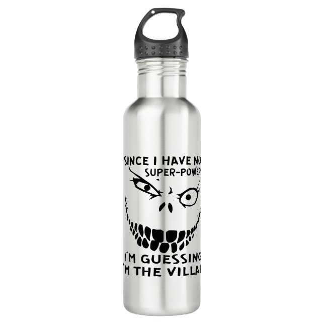 Garrafa Já que não tenho super poderes, acho que sou o (Frente)