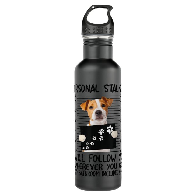 Garrafa Jack Russell Terrier Gifts Jack Russell Dad Jack R (Frente)