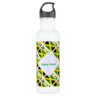 Garrafa Jamaican Flag e Jamaica Tilada Personalizada