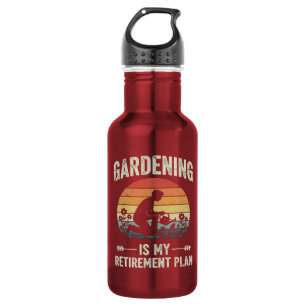Garrafa Jardinagem É Meu Plano De Aposentadoria Vintage