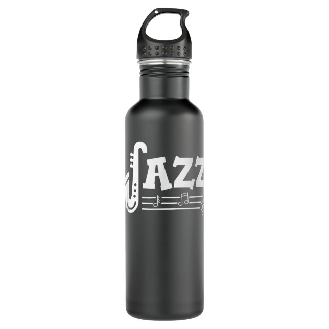 Garrafa Jazz Music - Cute Saxophone Player Outfit Jazz Mus (Frente)
