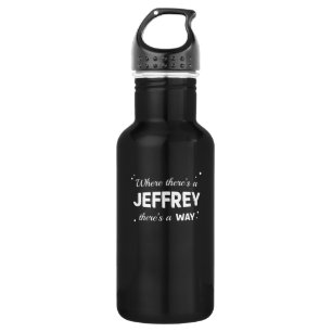 Garrafa Jeffrey Name Dizendo Design Para Jeffreys Orgulhos