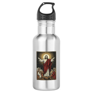 Garrafa Jesus Antigo Glória Radiante Gravação Cristã De