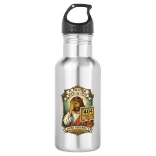 Garrafa Jesus engraçado erro 404 Humor desenvolvedor web p
